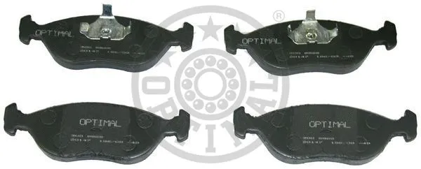 Brake Pad Set, disc brake (9869)