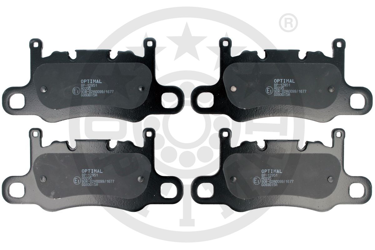 Brake Pad Set, disc brake (BP-12951)