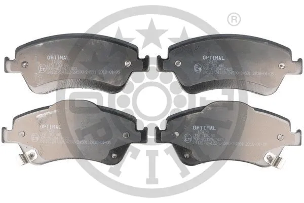 Brake Pad Set, disc brake (BP-12439)