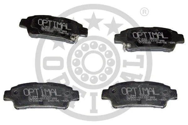 Brake Pad Set, disc brake (82002)