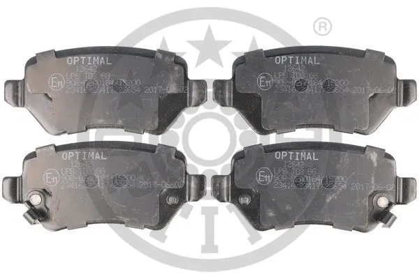 Brake Pad Set, disc brake (BP-12642)