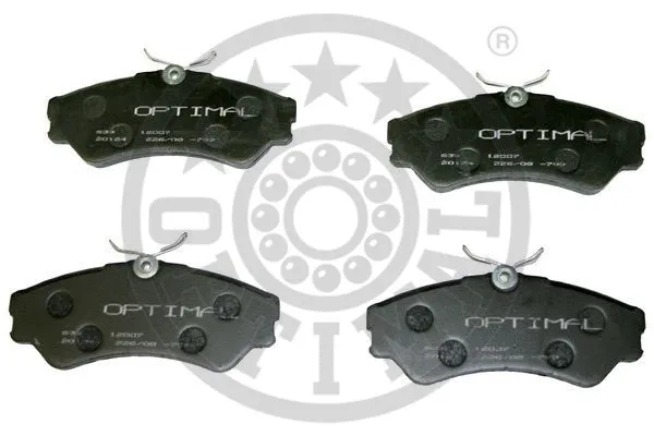 Brake Pad Set, disc brake (12007)