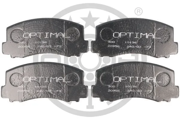 Brake Pad Set, disc brake (9344)