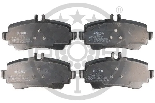 Brake Pad Set, disc brake (10205)