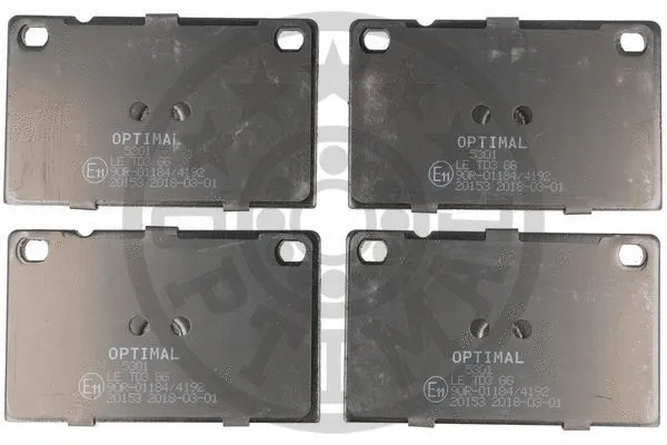 Brake Pad Set, disc brake (BP-05301)