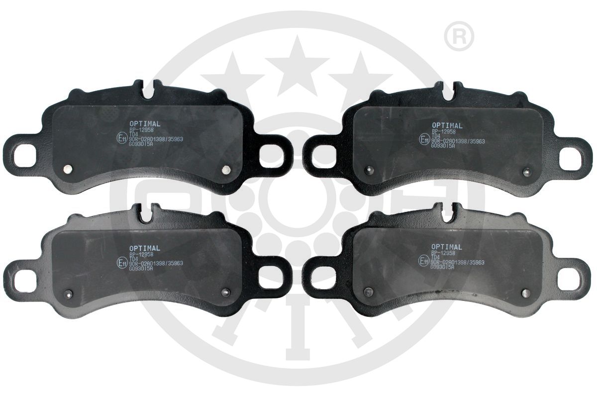 Brake Pad Set, disc brake (BP-12958)
