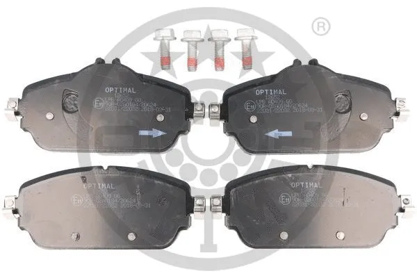 Brake Pad Set, disc brake (12652)