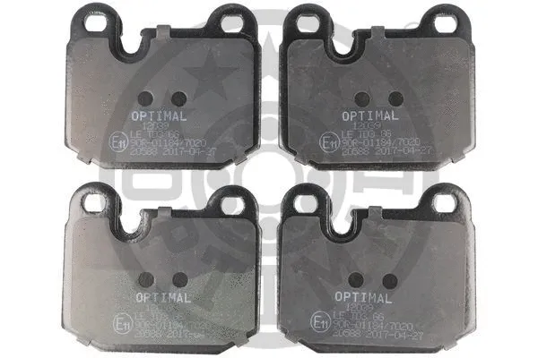 Brake Pad Set, disc brake (12039)
