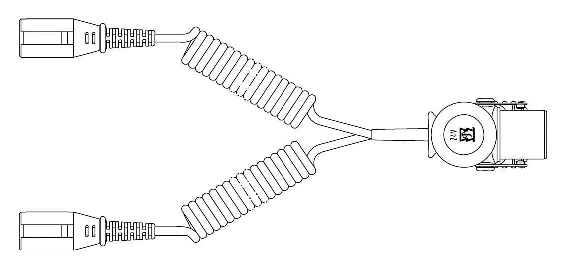 Adaptor, electric filament