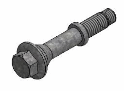 Bolt, exhaust system