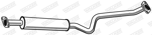 Centre Muffler (23487)