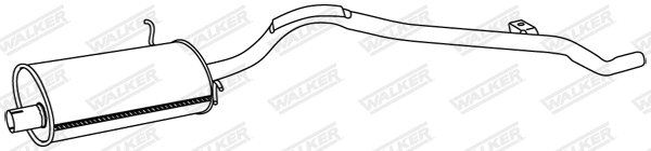 Centre Muffler (70295)