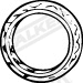 Gasket, exhaust pipe (86051)