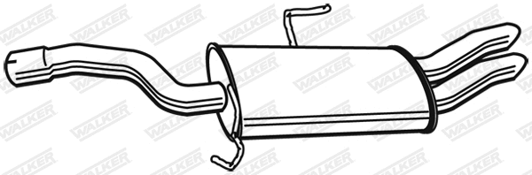 Rear Muffler (22286)