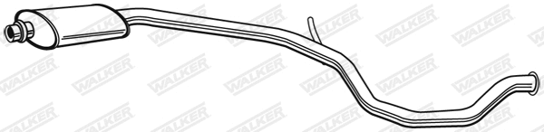 Centre Muffler (23432)