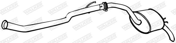 Rear Muffler (18050)