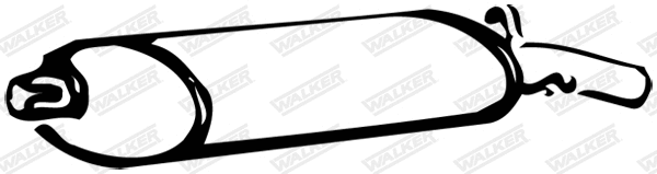 Rear Muffler (09402)