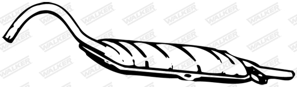 Rear Muffler (06403)