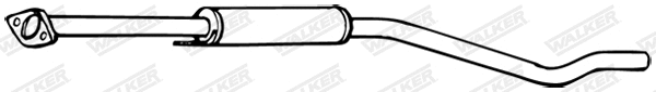 Centre Muffler (17360)