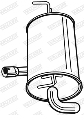 Rear Muffler (23999)