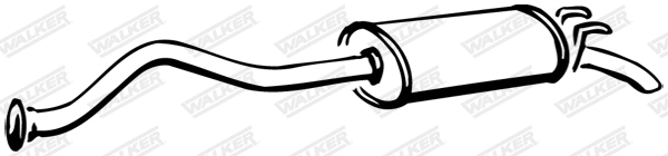 Rear Muffler (15534)