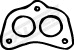 Gasket, exhaust pipe (81079)