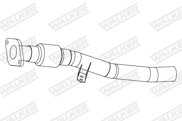 Corrugated Pipe, exhaust system (10951)