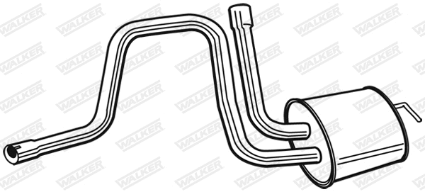 Centre Muffler (22642)