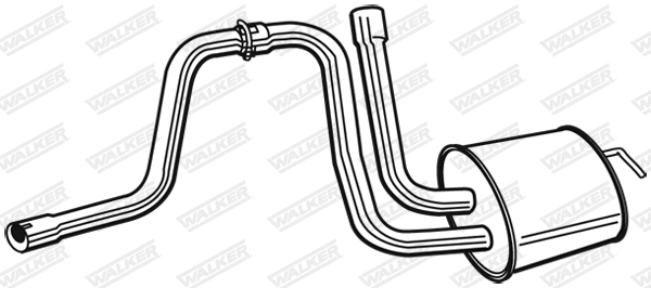 Centre Muffler (22640)