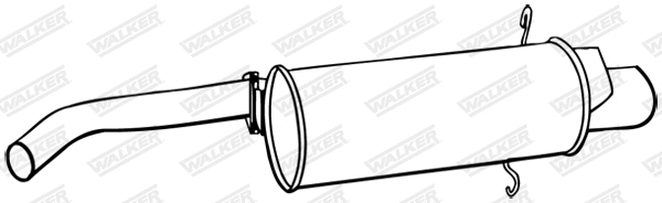 Rear Muffler (09084)