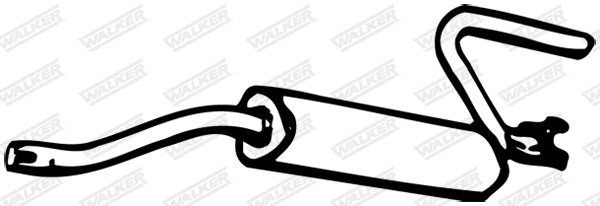 Rear Muffler (16263)