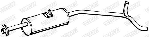 Rear Muffler (07611)