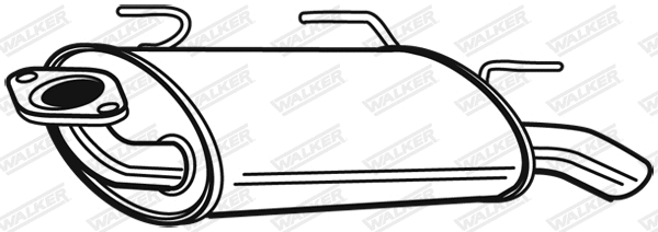 Rear Muffler (22582)