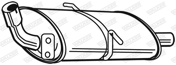 Rear Muffler (16836)