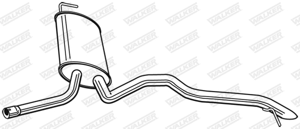 Rear Muffler (24155)