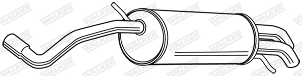 Rear Muffler (23331)