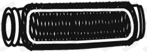 Corrugated Pipe, exhaust system (06428)