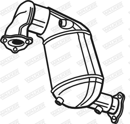 Soot/Particulate Filter, exhaust system (93326)