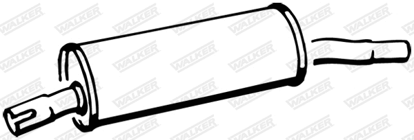 Front Muffler (17156)