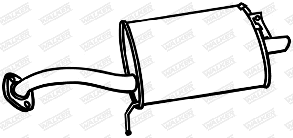 Rear Muffler (18578)