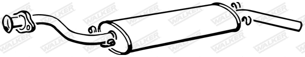 Rear Muffler (17234)