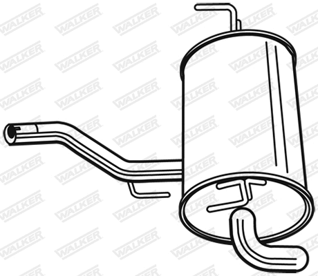 Rear Muffler (23792)