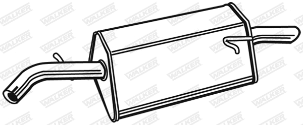 Rear Muffler (21411)