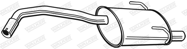 Rear Muffler (22725)