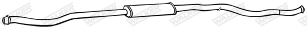 Centre Muffler (18016)