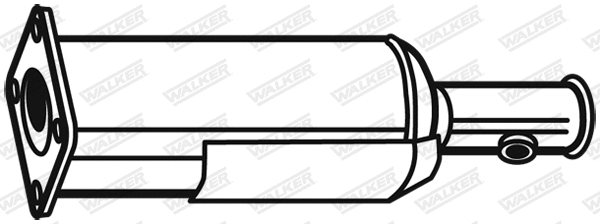 Soot/Particulate Filter, exhaust system (73180)