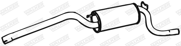 Rear Muffler (12429)