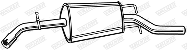 Rear Muffler (21412)