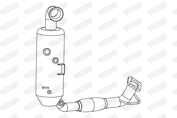 Soot/Particulate Filter, exhaust system (73380)