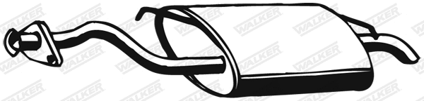 Rear Muffler (18121)